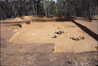 photo:Situation of Excavation