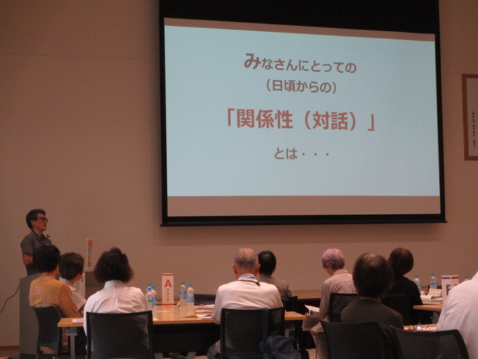 代表者研修会　佐々木亮平助教