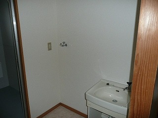 写真：川尻Bタイプの洗面・脱衣室
