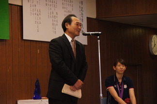 写真：秋田市議会議長祝辞