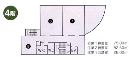 4階平面図