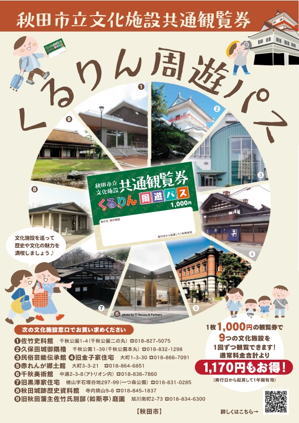 共通観覧券周知用チラシ