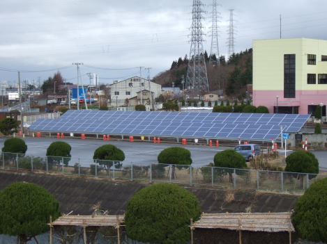 写真：太陽光発電設備