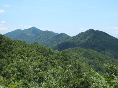 写真：中岳山頂