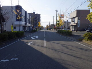 写真：施工前の鉄砲町菅野線