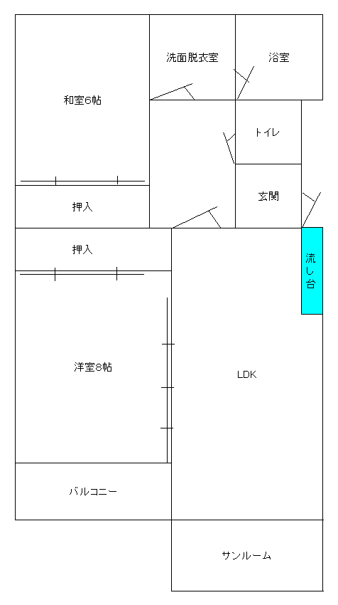 外旭川市営住宅dタイプ間取り 秋田市公式サイト