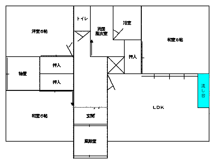 新波市営住宅bタイプ間取り 秋田市公式サイト