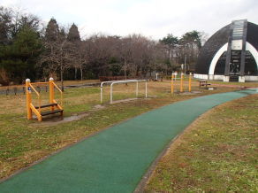 写真：一つ森公園の介護予防器具1