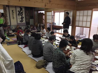 大根料理の試食