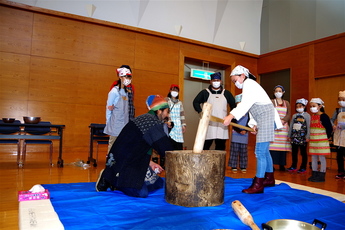 餅つき