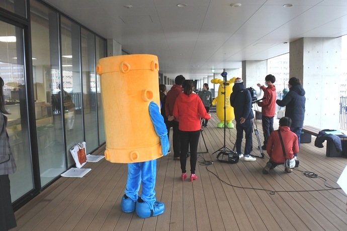 写真：カンちゃん出番待ち