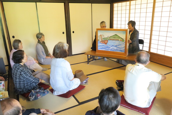 紙芝居の様子