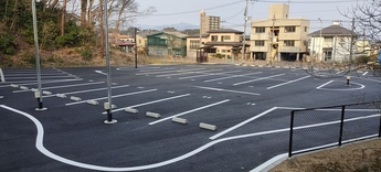 駐車場全景