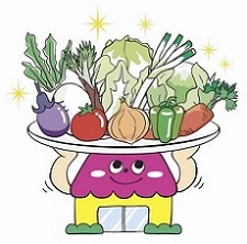 「食の環境づくり事業」ロゴ（カラー）