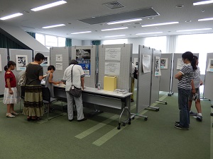 写真：会場内展示の様子