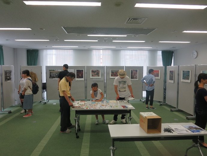 写真：会場内展示の様子