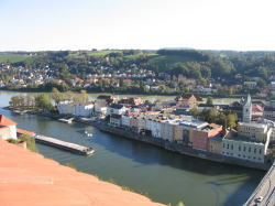 写真：ドイツ連邦共和国バイエルン州パッサウ市 Passau
