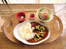 野菜カレーの写真