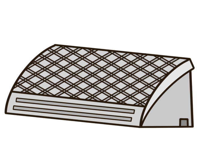 イラスト:障害物により除雪作業が妨げられる様子