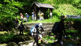 活動の様子：登山道1