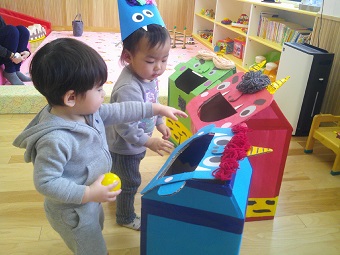 写真:豆まきグッズを作ろう