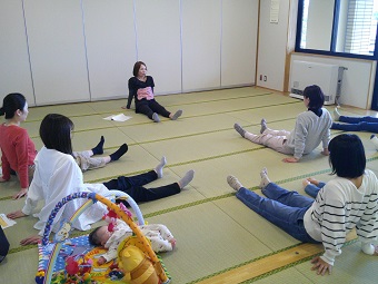 写真：腸もみ