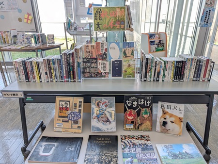 カウンタ展示1