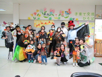 写真：ハロウィン集合