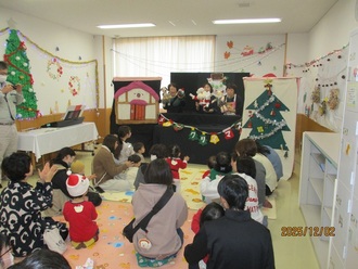 写真：クリスマス会の様子1