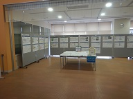 北部SCでのパネル展示の様子