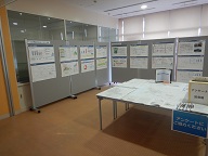 北部SCでのパネル展示の様子