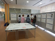 北部SCでのパネル展示の様子