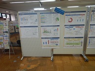 雄和SCでのパネル展の様子
