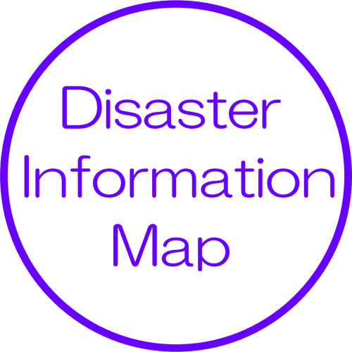 Disaster Information Map *In the case of a disaster, this map will be updated to show road conditions and disaster-related information.